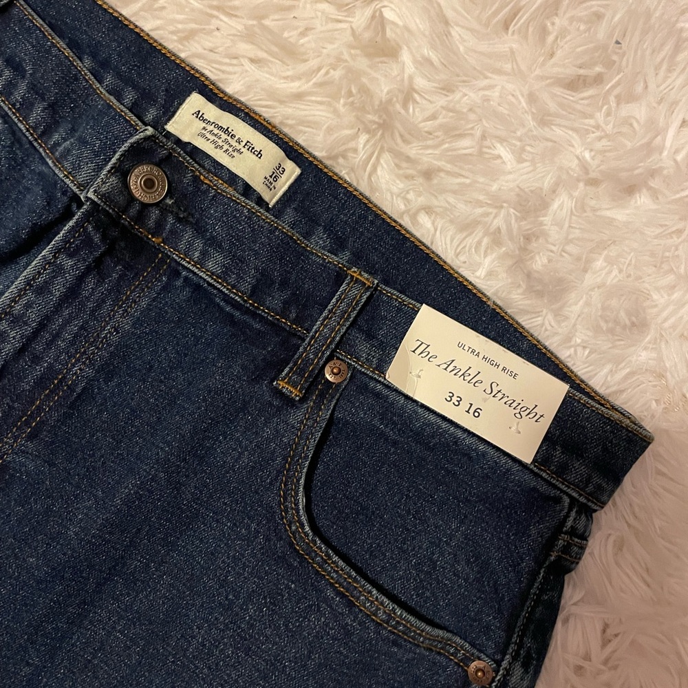 Dark wash A&F jeans